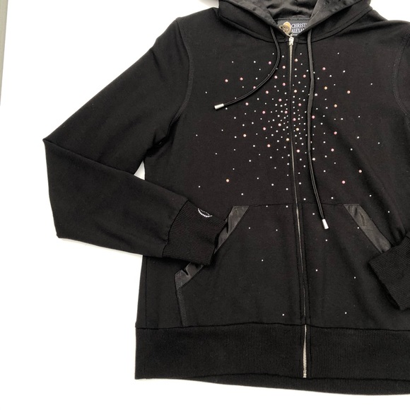 Vintage Christine Alexander Swarovski Bling Jacket - Picture 3 of 9